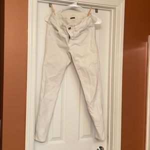 White jeans